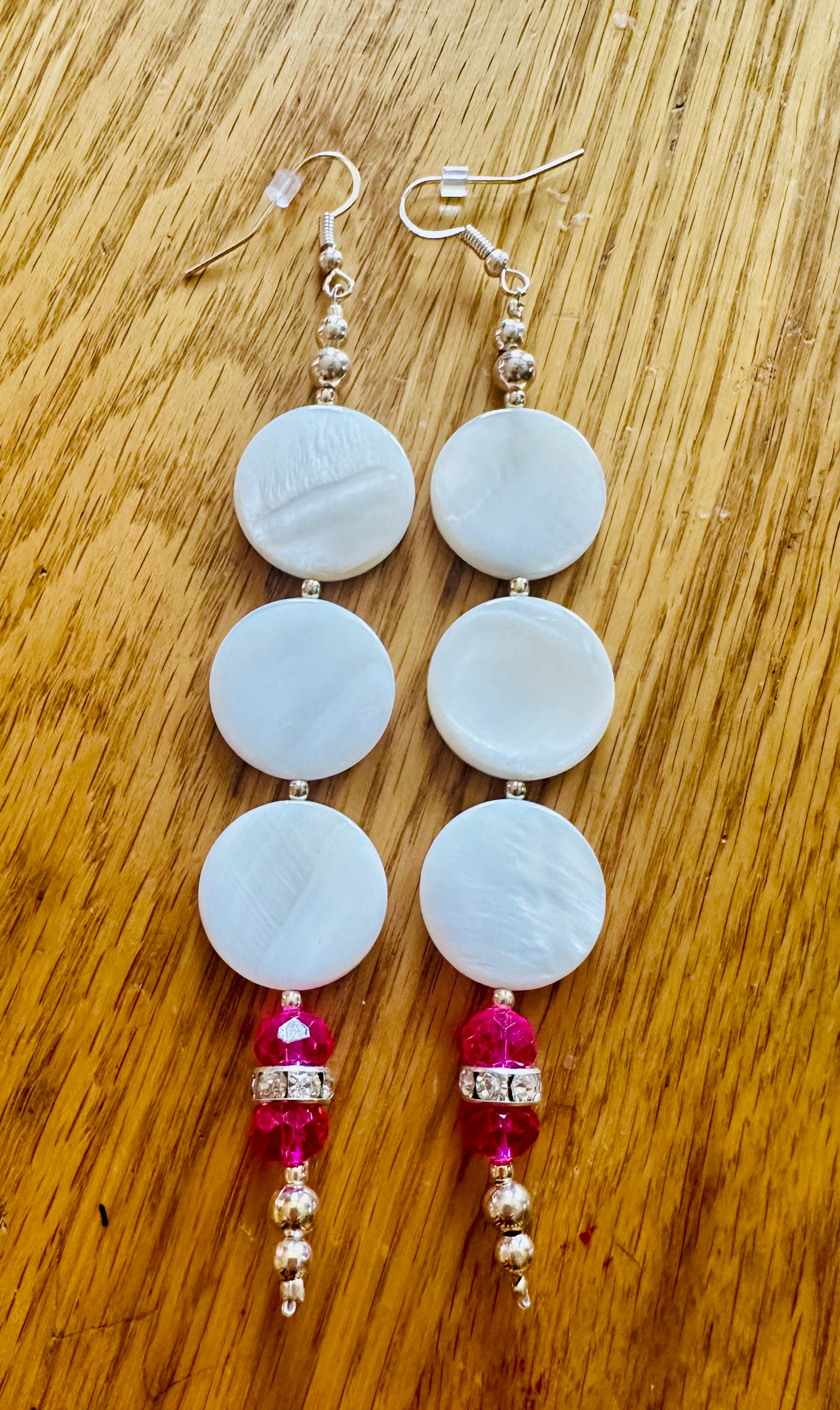 Mother of Pearl Dangle Earring's