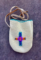 Beaded Buckskin Pouch