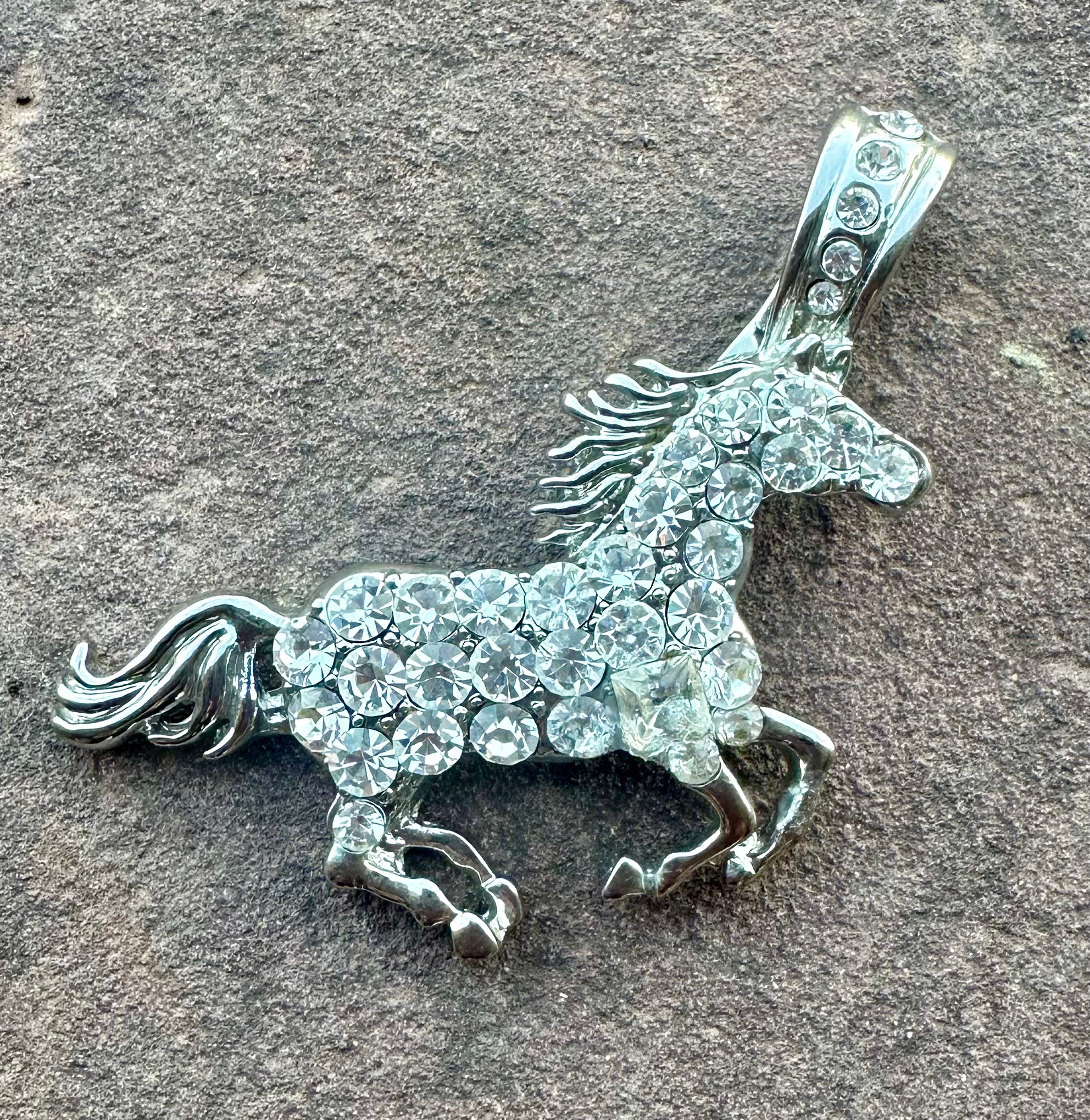 Southwest Style w/Bling Horse Pendant