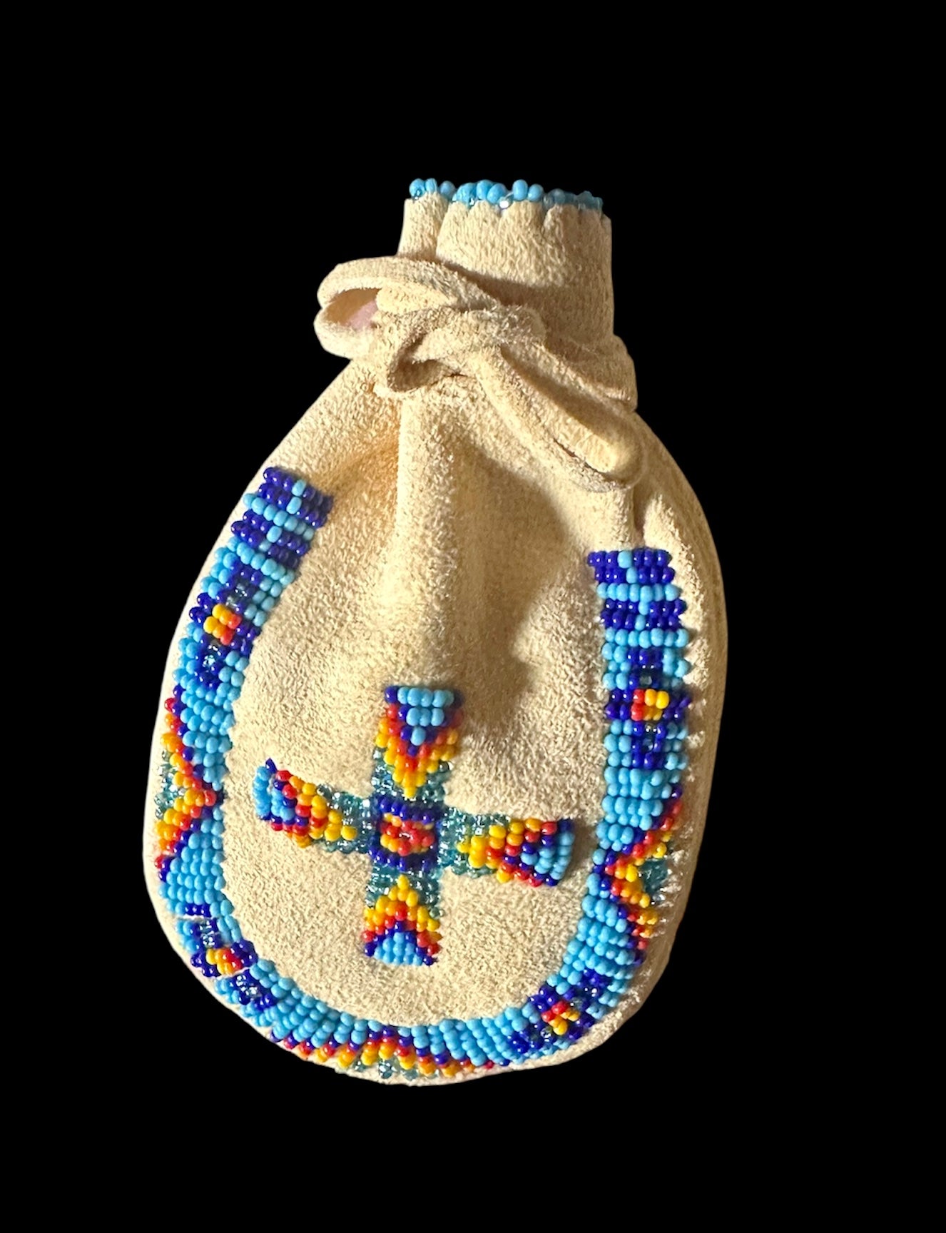 Larger Beaded Pouch