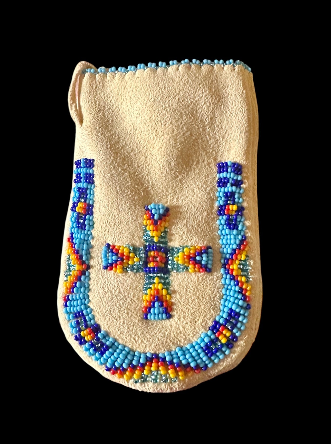 Larger Beaded Pouch
